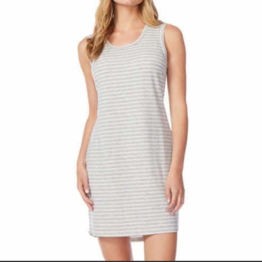 32 Degrees Cool Striped Tank Dress XS